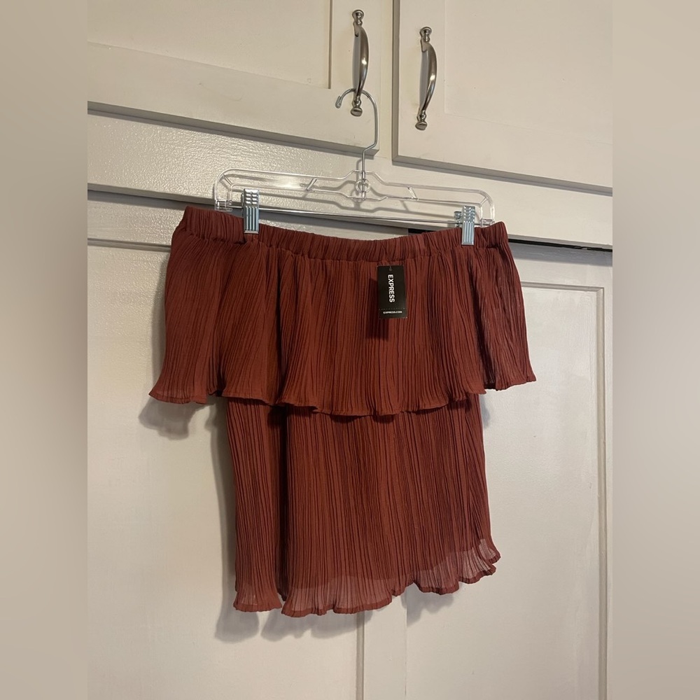 Express off the shoulder summer top